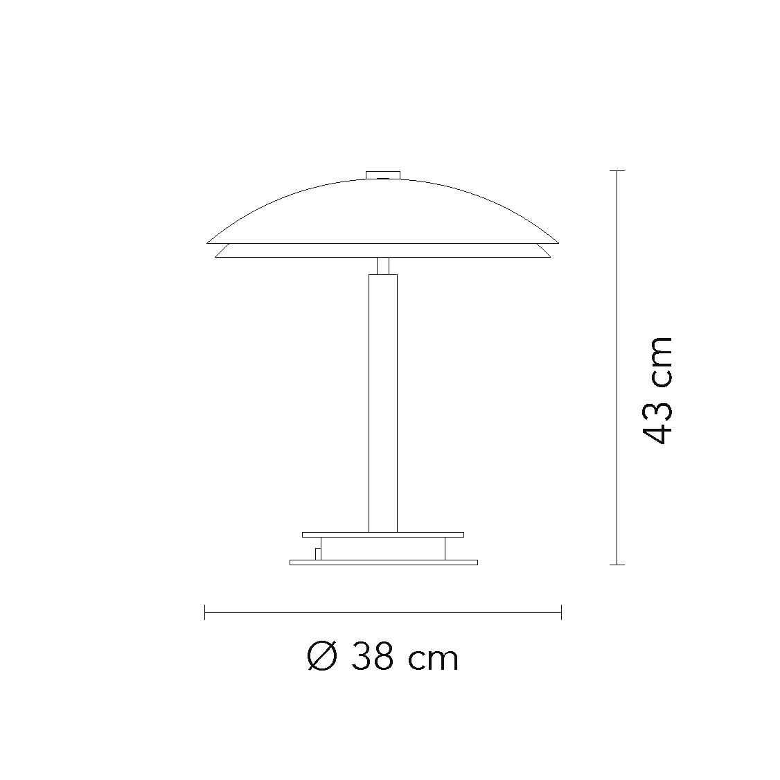 Schema dimensioni e ingombri