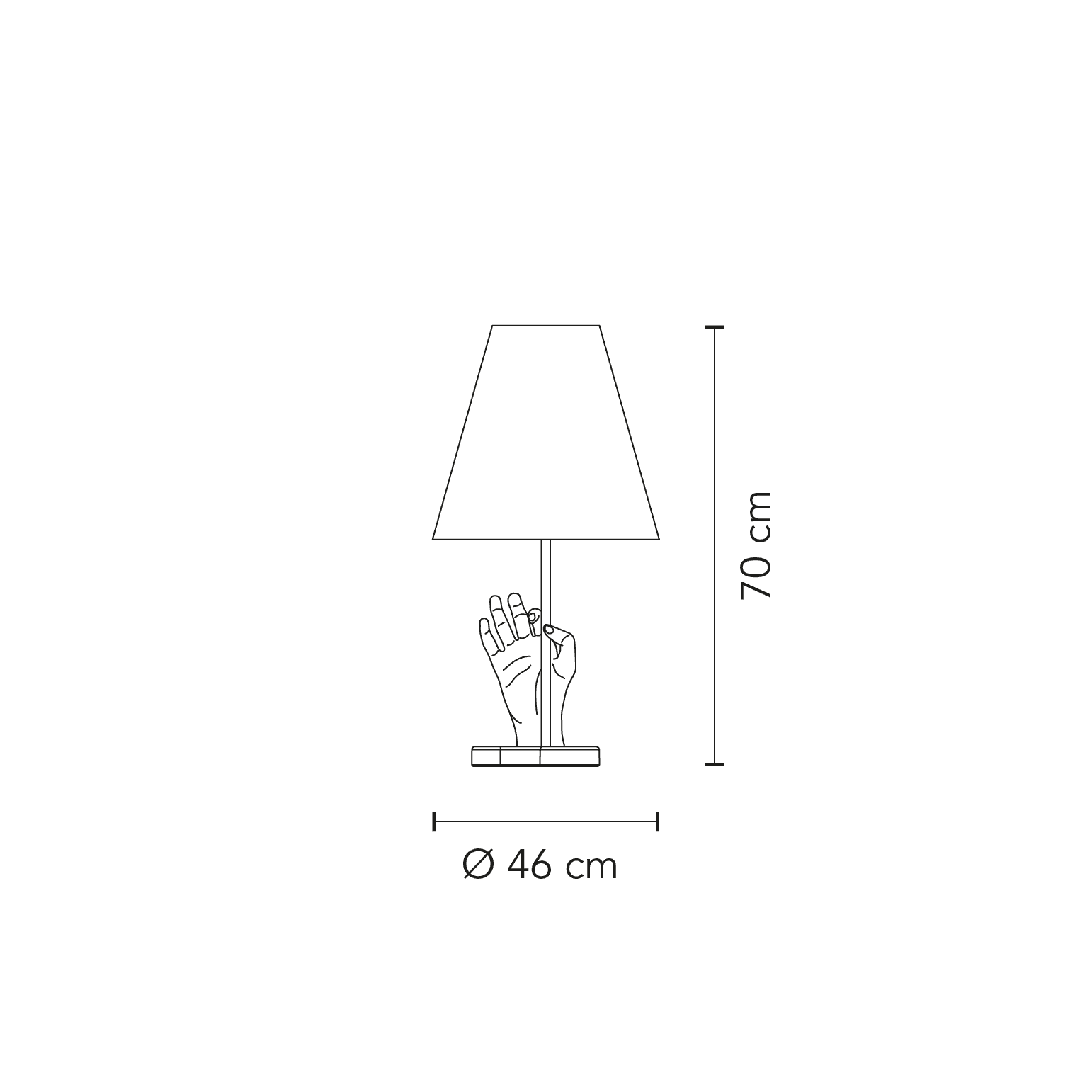 Schema dimensioni e ingombri