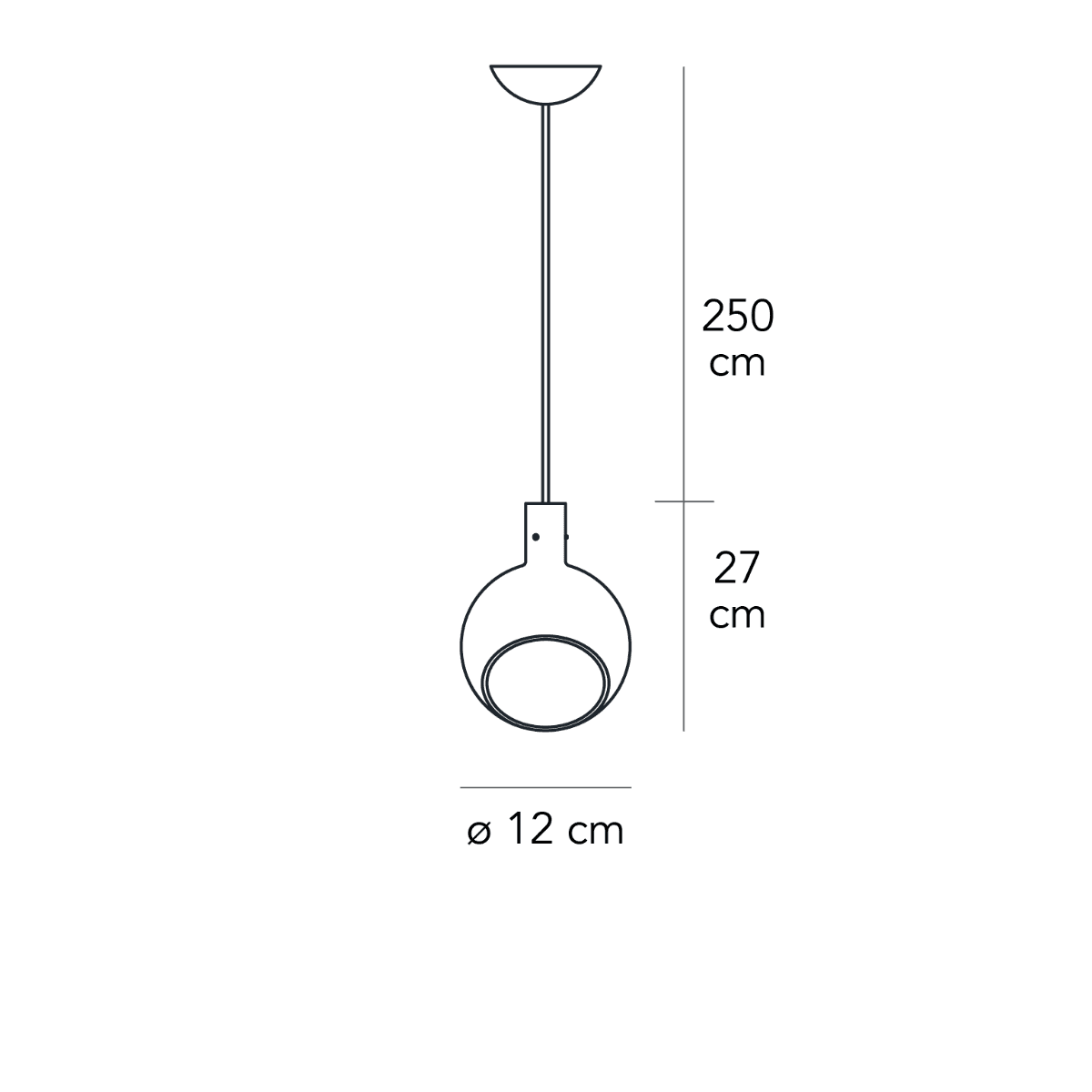 Schema dimensioni e ingombri