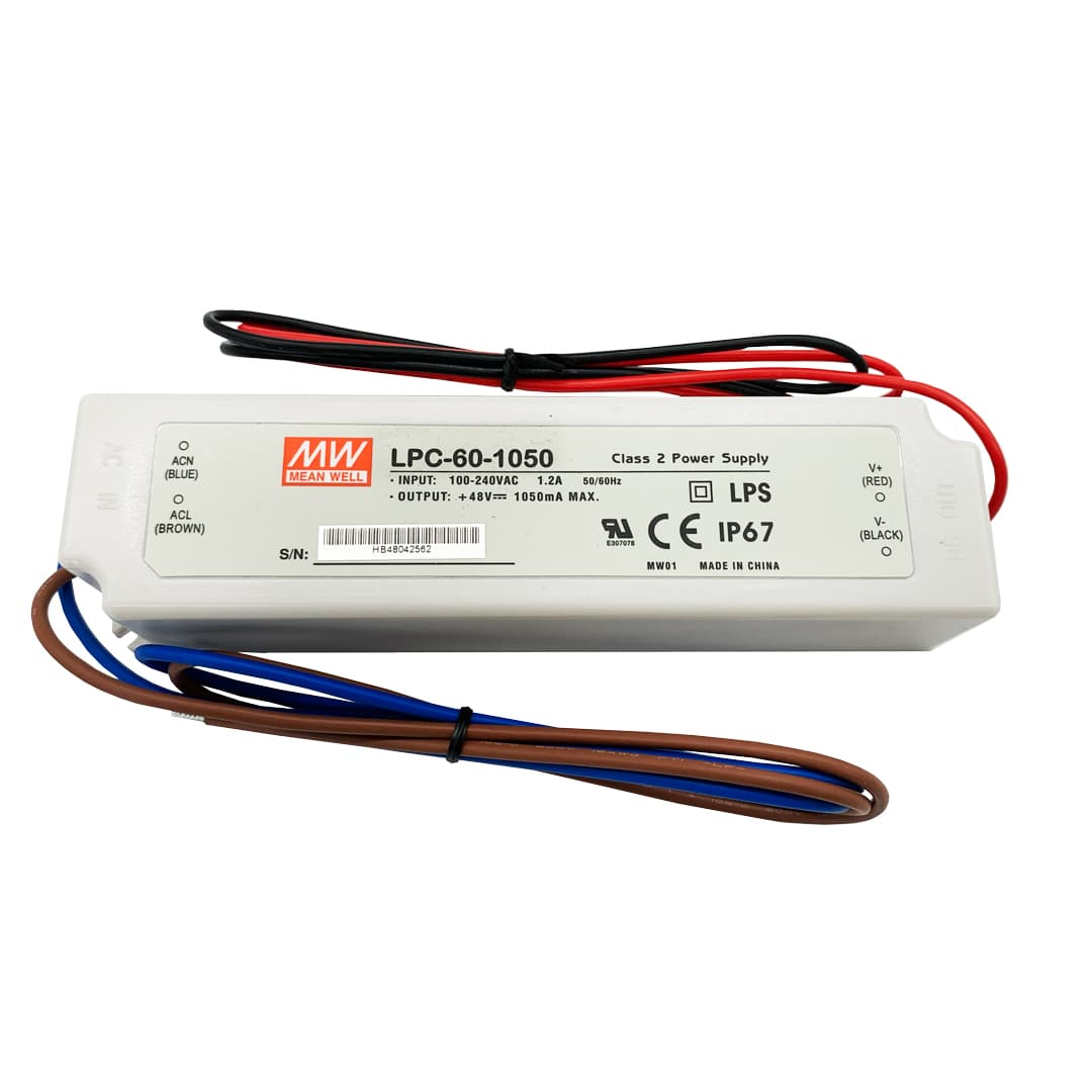 Mean Well 1050mA 60W IP67 LED Driver