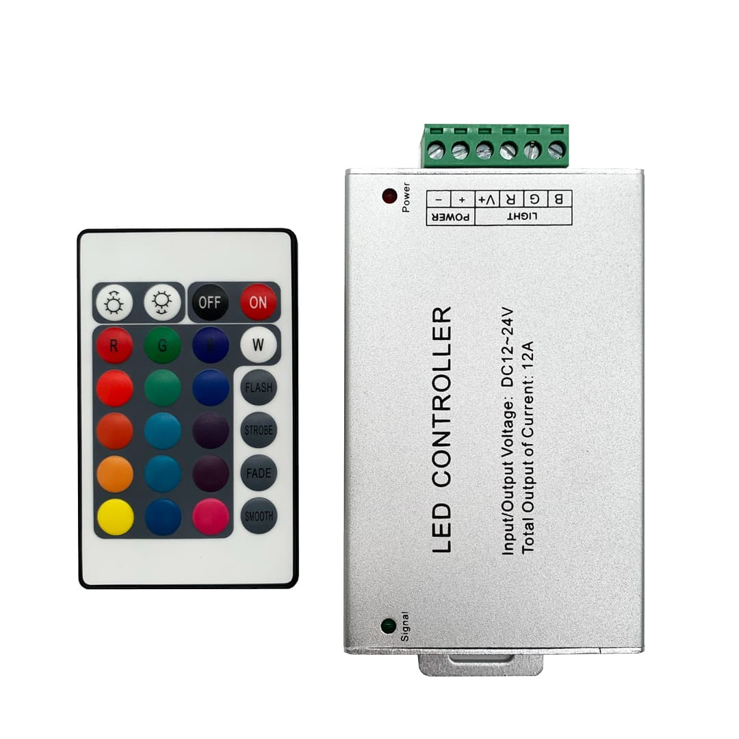 Unidad de control de LED RGB de 144 W y 24 V TLB - Regulable