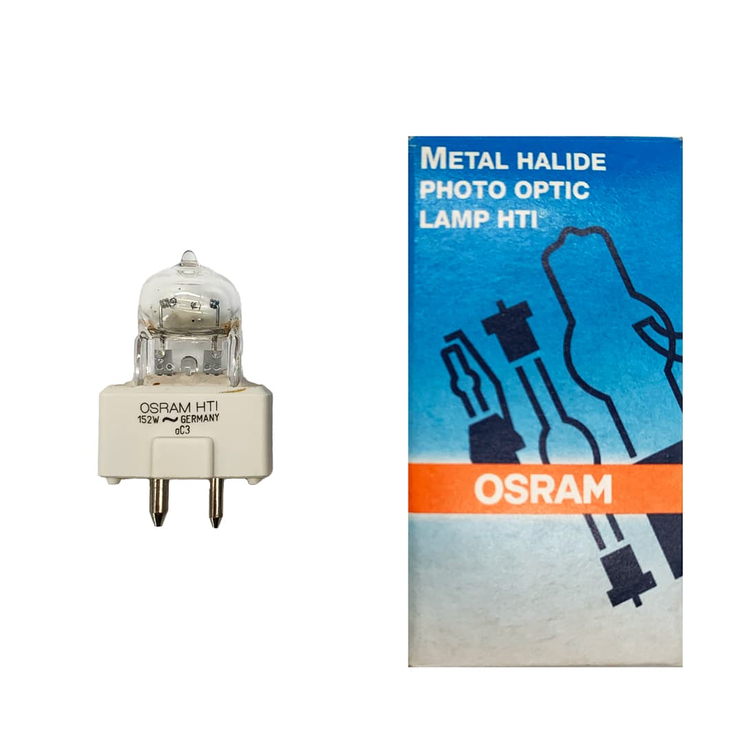 OSRAM Photo Optic HTI 152 W GY9.5 - Lámpara profesional de 5000 K