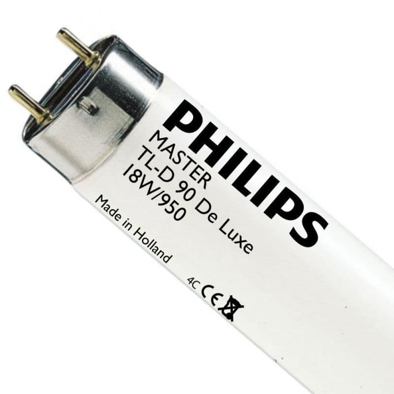 Philips T8 18W Fluorescent Lamp, Neutral White 950