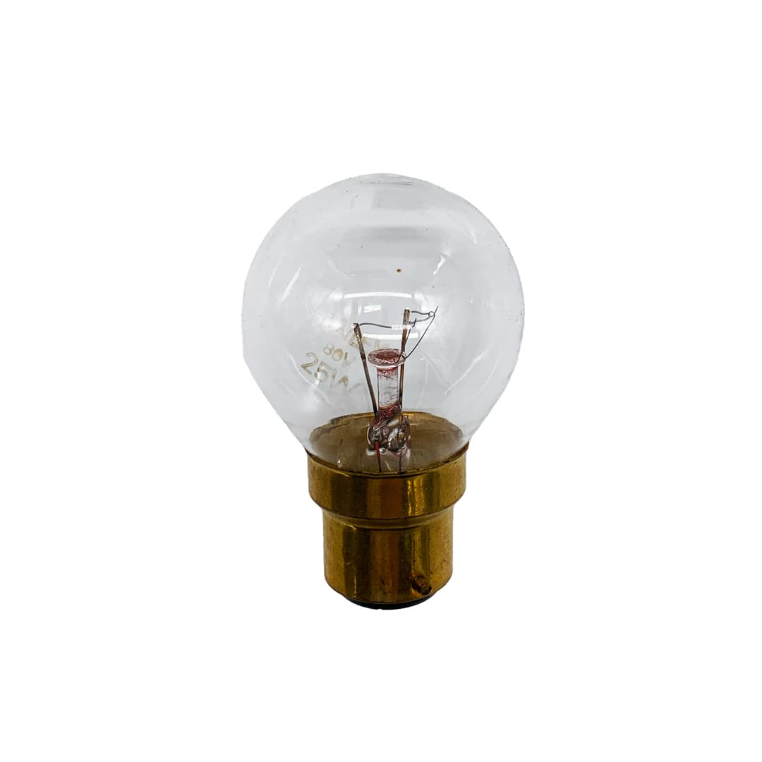Ampoule à incandescence 25 W, 80 V, culot B22, TLB, dimmable