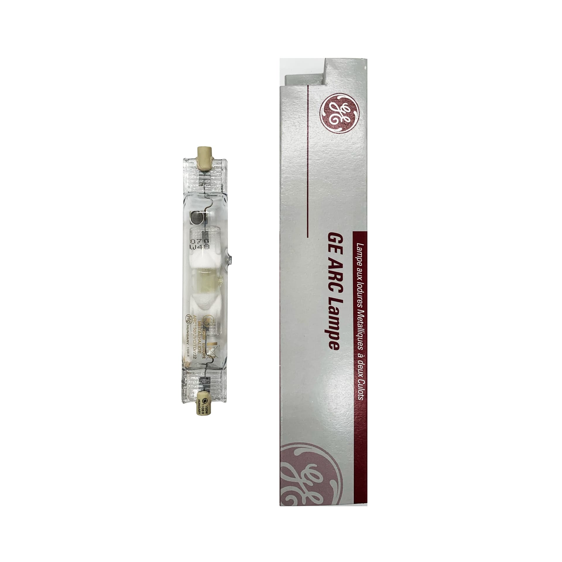 Lampada HQI 150W RX7S GE - Scarica Alogenuri