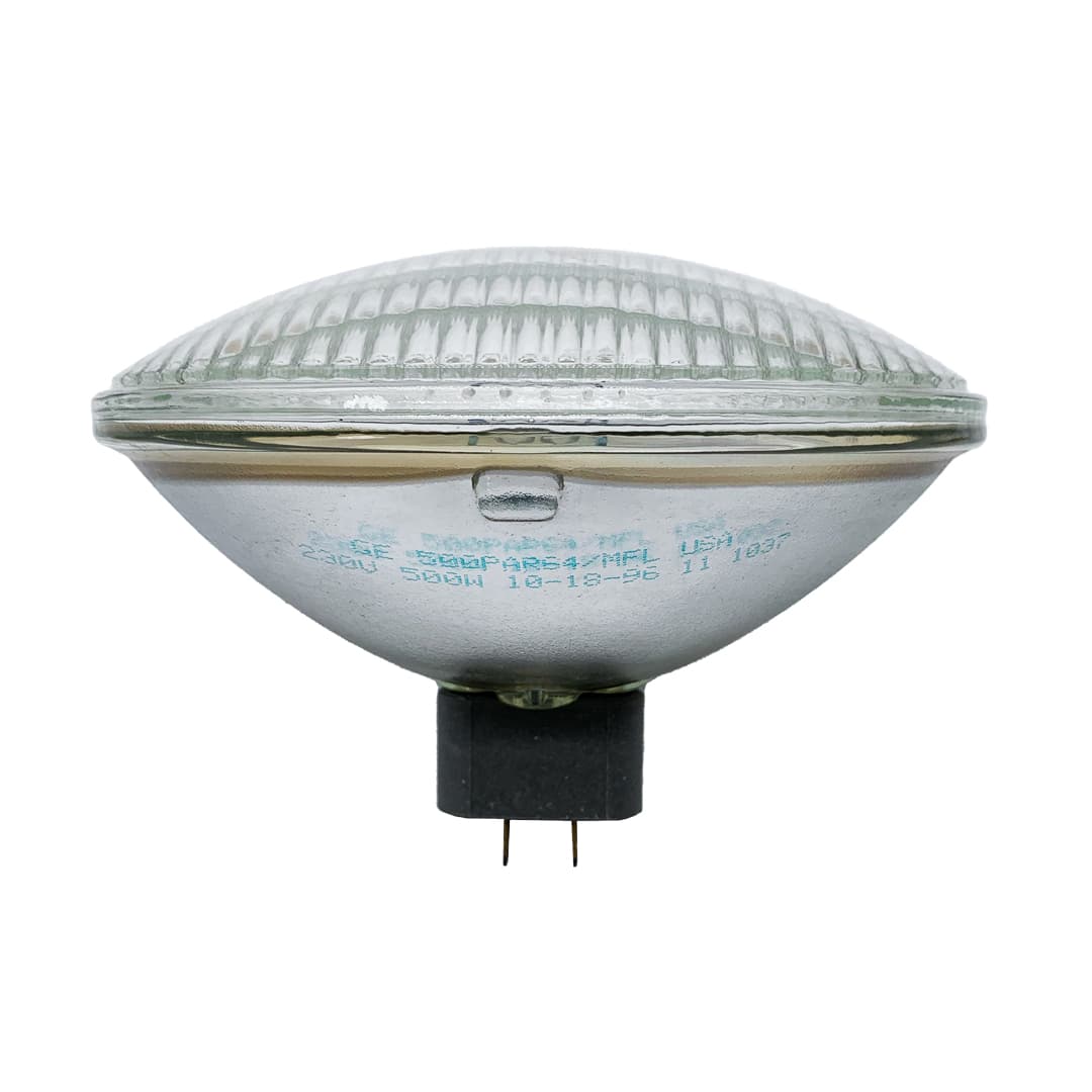 Lampe halogène PAR64 MFL 500 W 200 V GE
