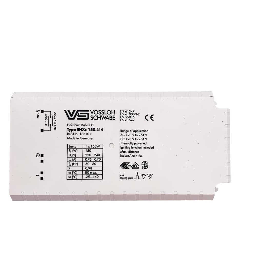 Elektronisches Vorschaltgerät HI 150 W Vossloh-Schwabe