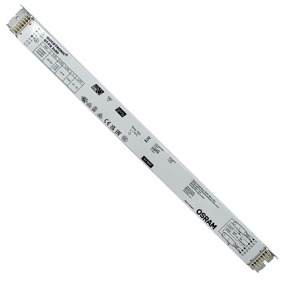 Elektronisches Vorschaltgerät für T5-Leuchtstoffröhren, 2x55/80 W, OSRAM