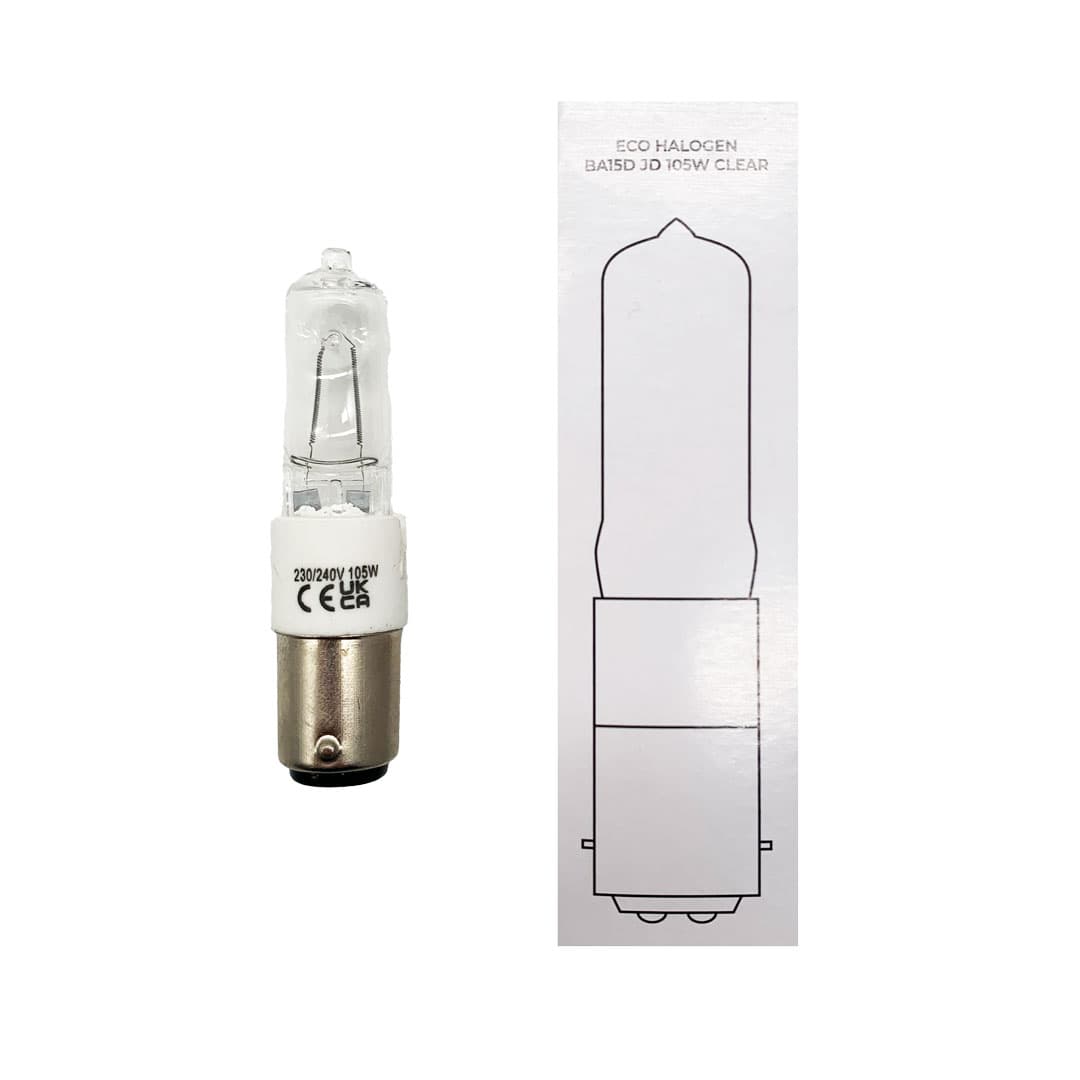 Lampada Alogena 105W 220V BA15D SPL Dimmerabile