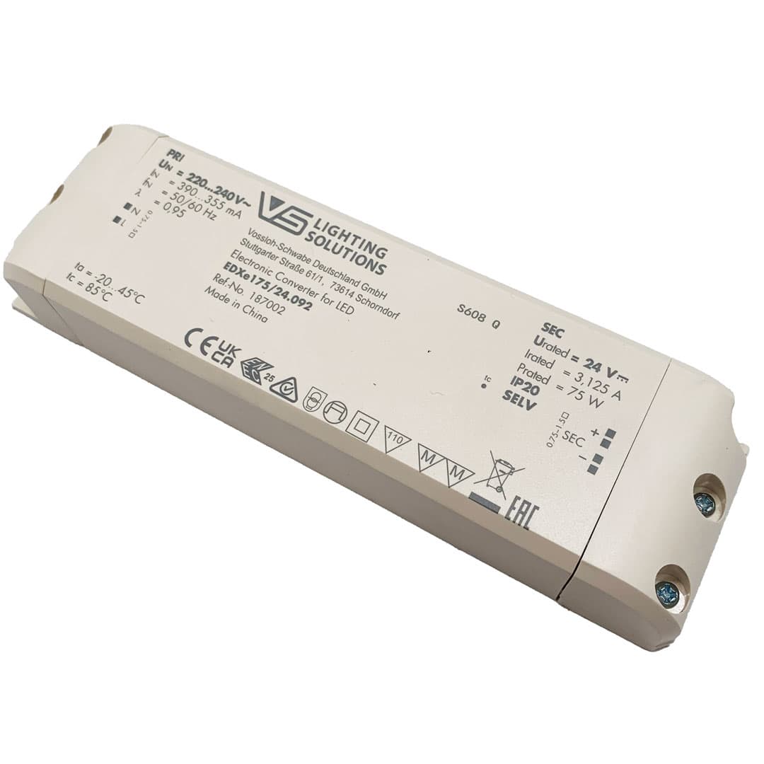 Circuit d'alimentation LED 24 V 120 W Vossloh-Schwabe - Alimentation électronique