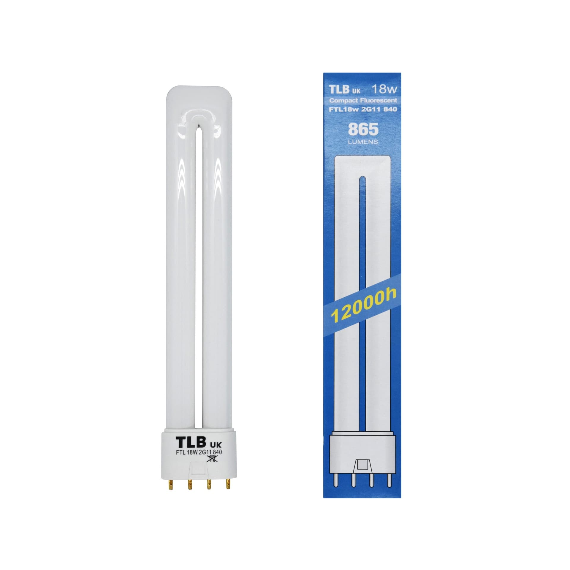 Leuchtstofflampe PL-L 18 W 840 K SPL 2G11
