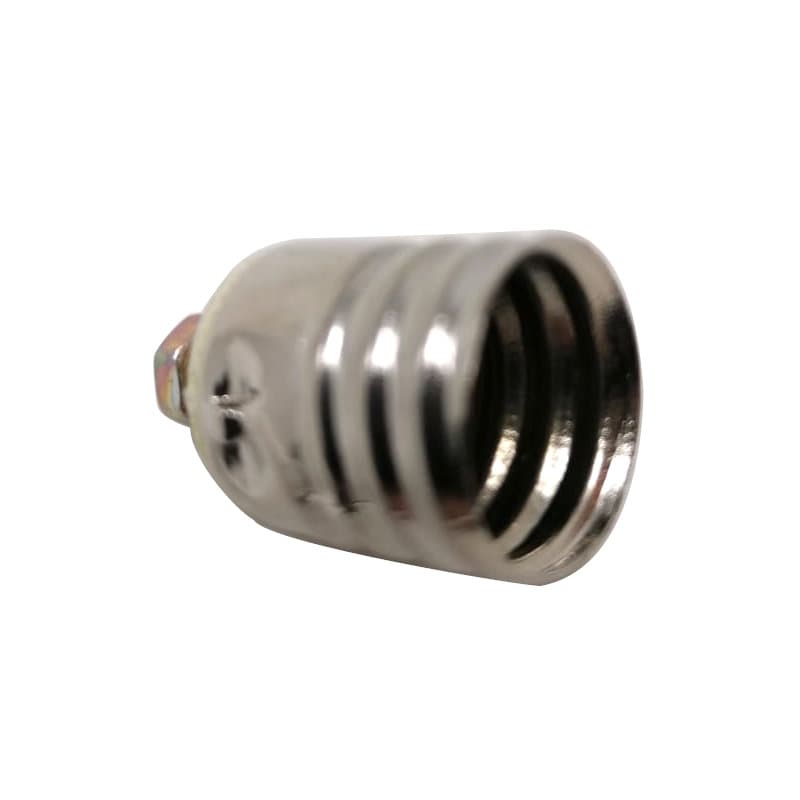 Douille E14 à bague en acier TLB-60504
