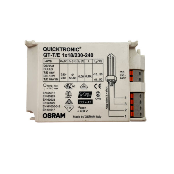 Alimentatore Elettronico Fluorescente 18W OSRAM - IdeaDiLuce
