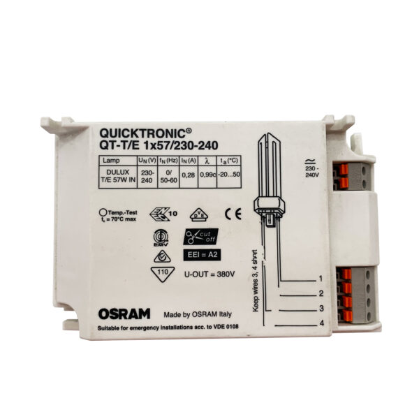 Alimentatore Elettronico Fluorescente 57W OSRAM - IdeaDiLuce