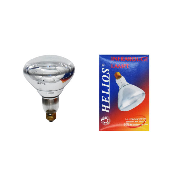 Lampada Incandescenza R125 150W Infrarossi E27 HELIOS - IdeaDiLuce