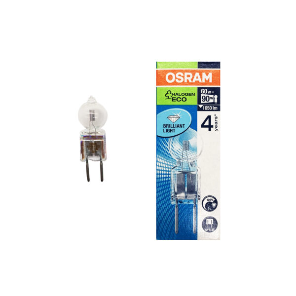 Lampada Alogena Bispina Clear 60W 12V GY6.35 OSRAM - IdeaDiLuce