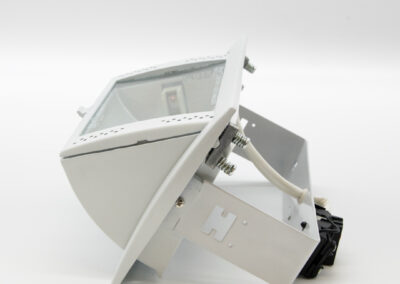 Incasso Rettangolare R7S Bianco TLB Proiettore Basculante da Incasso a Soffitto - IdeaDiLuce