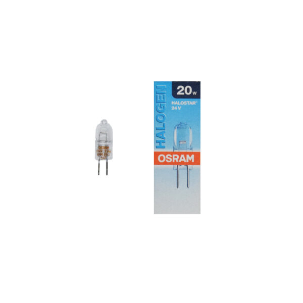 Lampada Alogena Bispina Clear 20W 24V G4 OSRAM - IdeaDiLuce