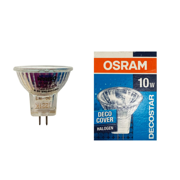 Lampada Alogena Decostar MR11 36° 10W 12V GU4 OSRAM - IdeaDiLuce