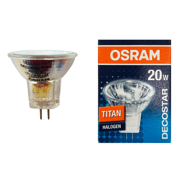 Lampada Alogena Decostar Titan MR11 10° 20W 12V GU4 OSRAM - IdeaDiLuce