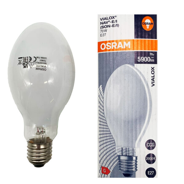 Lampada a Scarica Sodio Vialox NAV-E/I 70W E27 OSRAM - IdeaDiLuce