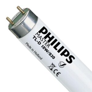 Tubo Fluorescente Neon T8 18W 830 PHILIPS - IdeaDiLuce