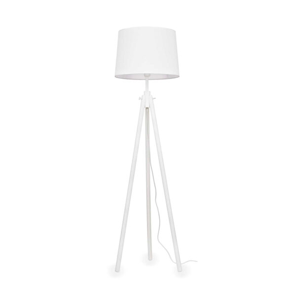 York Bianco Lampada da Terra Ideal Lux - IdeaDiLuce