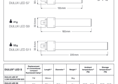 Lampada LED Dulux S 6W 840 G23 LEDVANCE - IdeaDiLuce