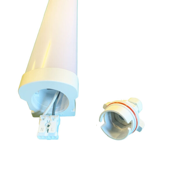 Plafoniera Led stagna 36w 4000k 114cm TLB - immagine 4