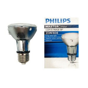 Lampada a Scarica MasterColour CDM-R PAR20 30° 35W 830 E27 PHILIPS - IdeaDiLuce