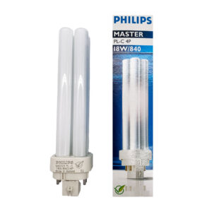 Lampada Fluorescente PL-C 4PIN 18W 840 G24Q-2 PHILIPS - IdeaDiLuce