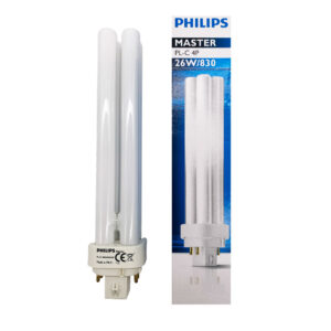 Lampada Fluorescente PL-C 4Pin 26W 830 G24Q-3 PHILIPS - IdeaDiLuce