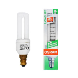 Lampada Fluorescente 3W 827 E14 OSRAM