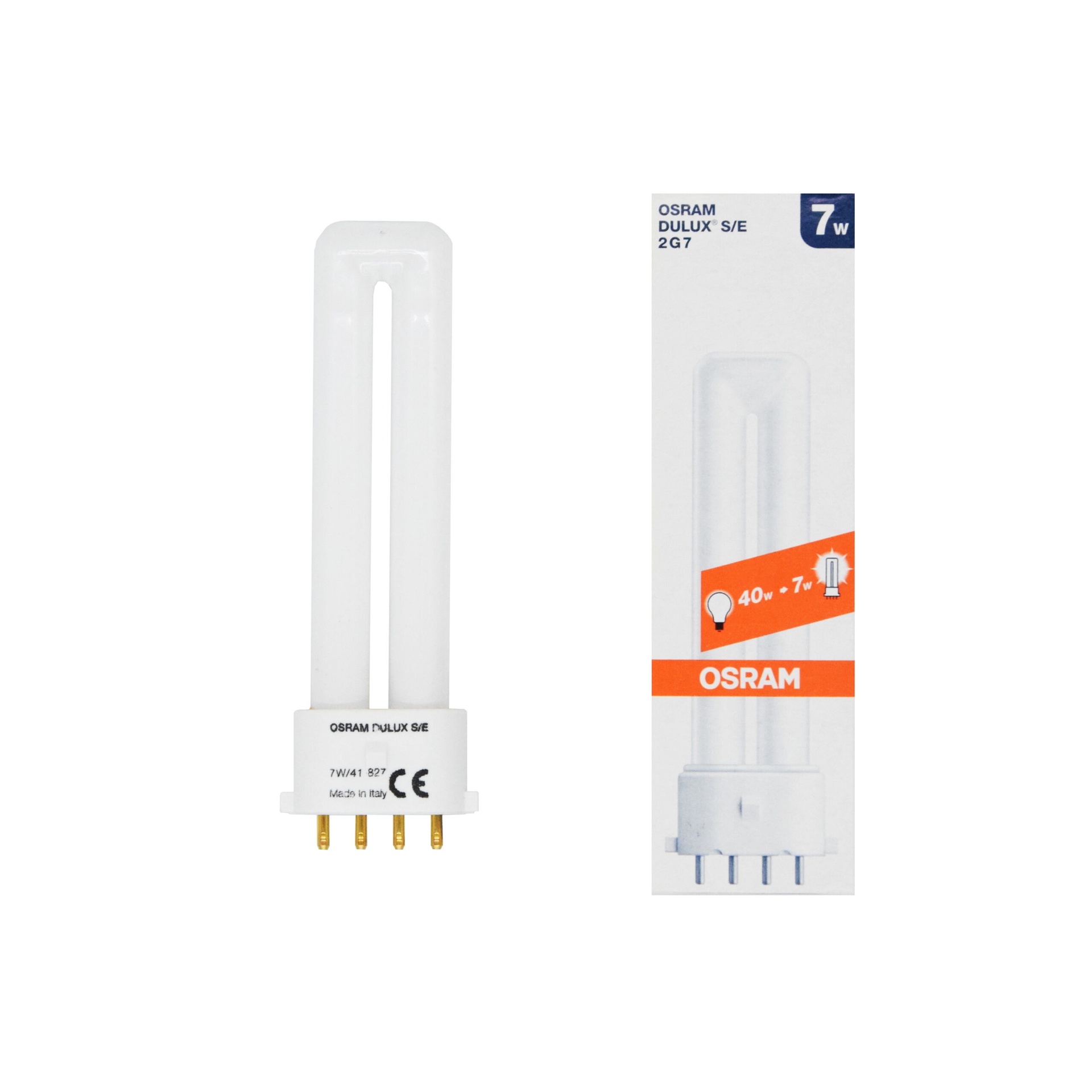 Dulux S/E 7W 827 2G7 OSRAM