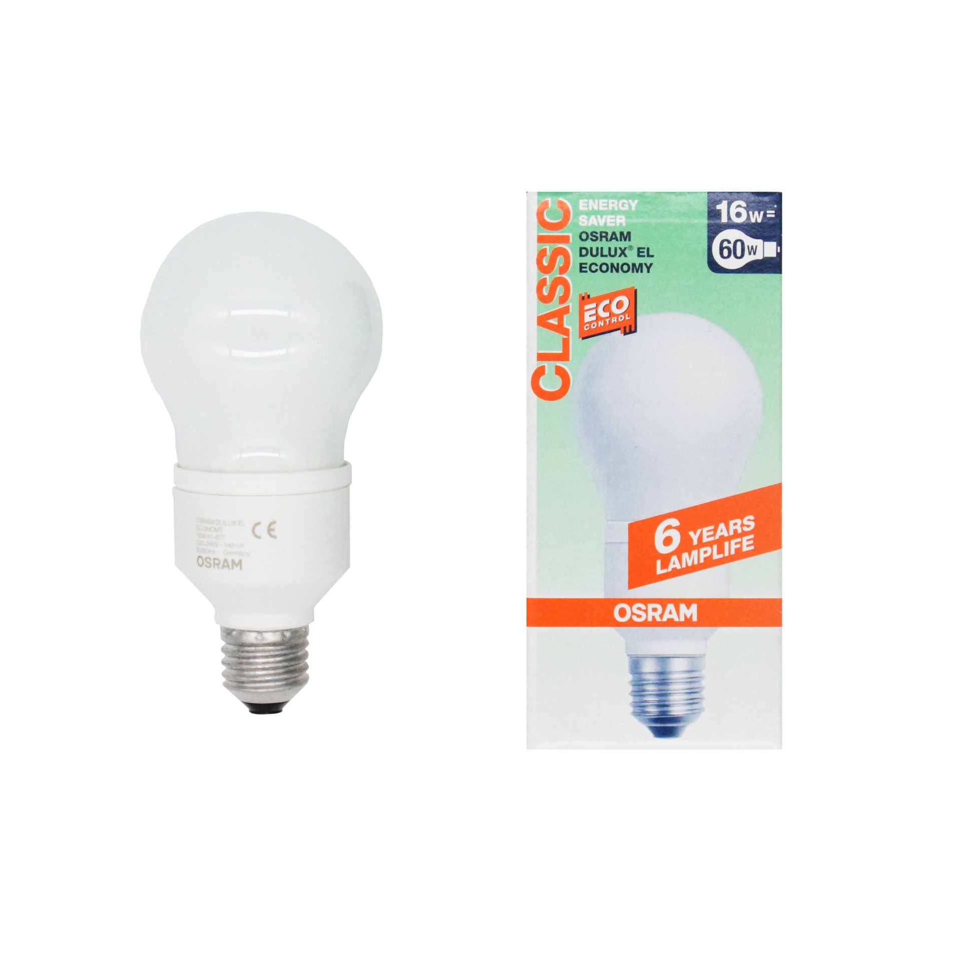 Lampada Fluorescente 16W 827 E27 OSRAM