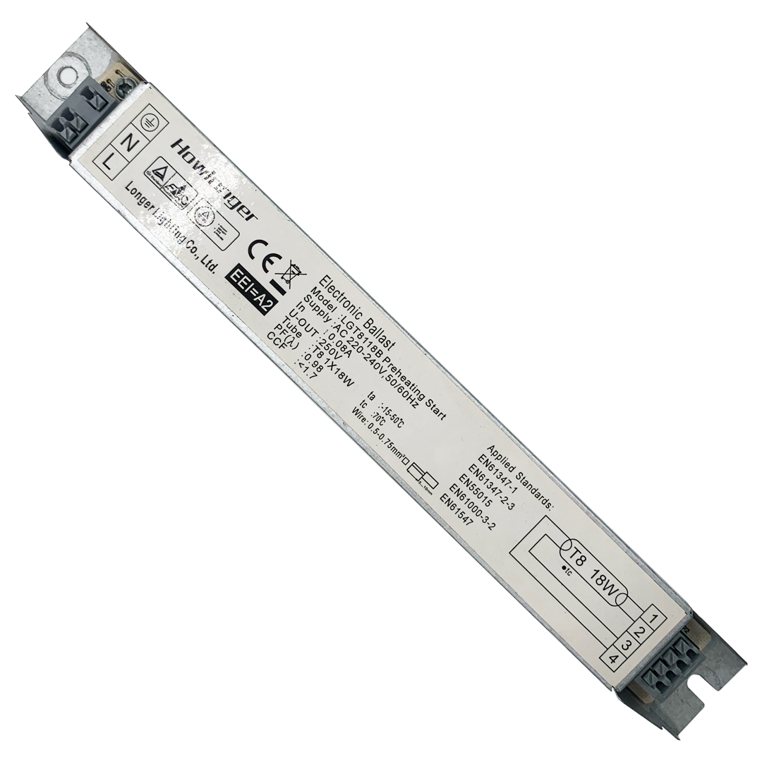 Ballast Elettronico Fluorescente 18W TLB