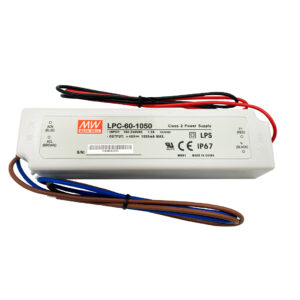 Driver DC LED 60W 1050mA IP67 MEAN WELL