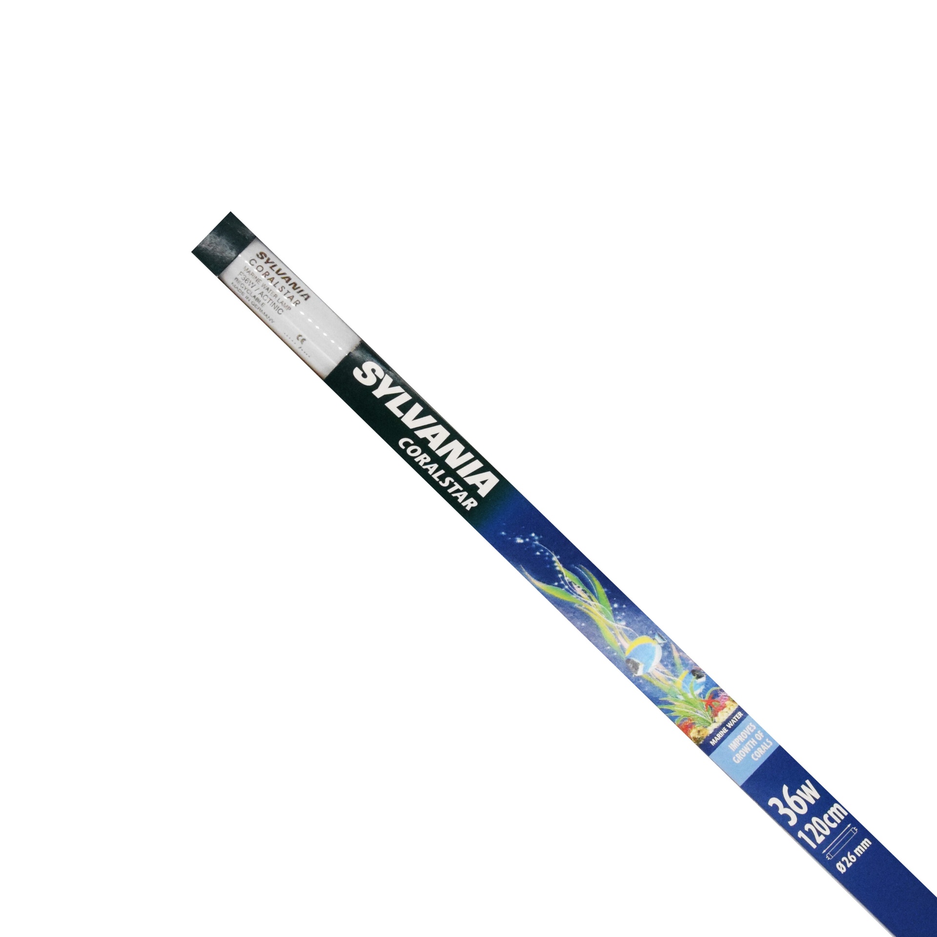 Tubo Fluorescente Neon Acquario Coralstar T8 36W SYLVANIA