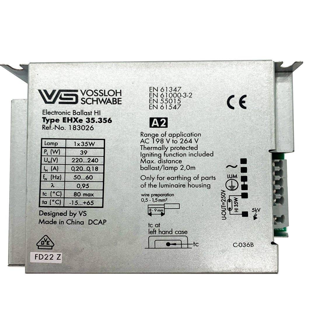 Ballast Elettronico HI 35W VOSSLOH