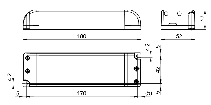 Driver LED 12V 75W VOSSLOH - immagine 3