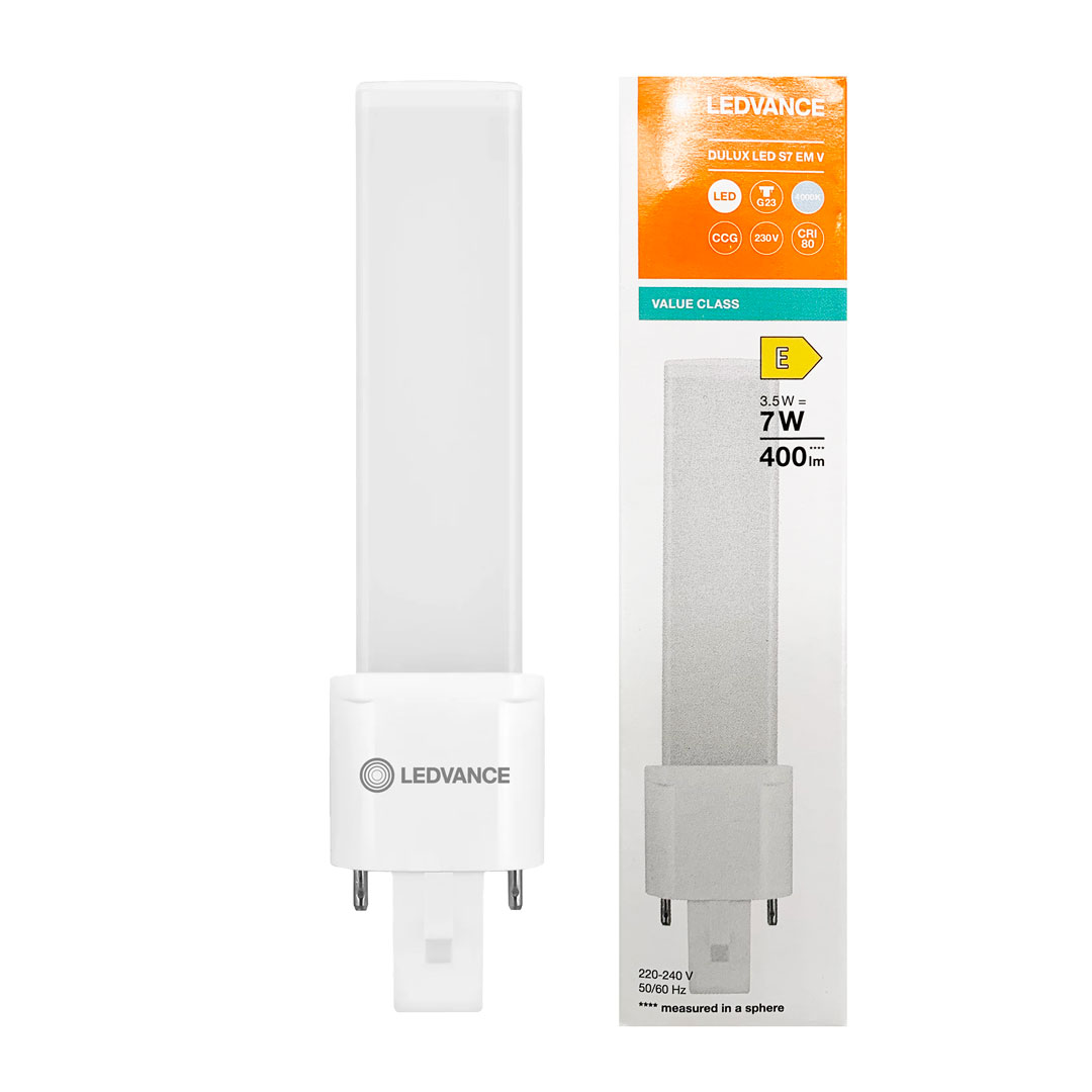 Dulux S LED 3.5W 840 G23 LEDVANCE | Sostitutiva 7W - immagine 3