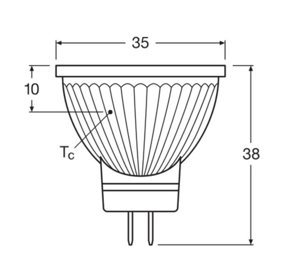 Decostar MR11 36° 4.2W 12V GU4 LEDVACE