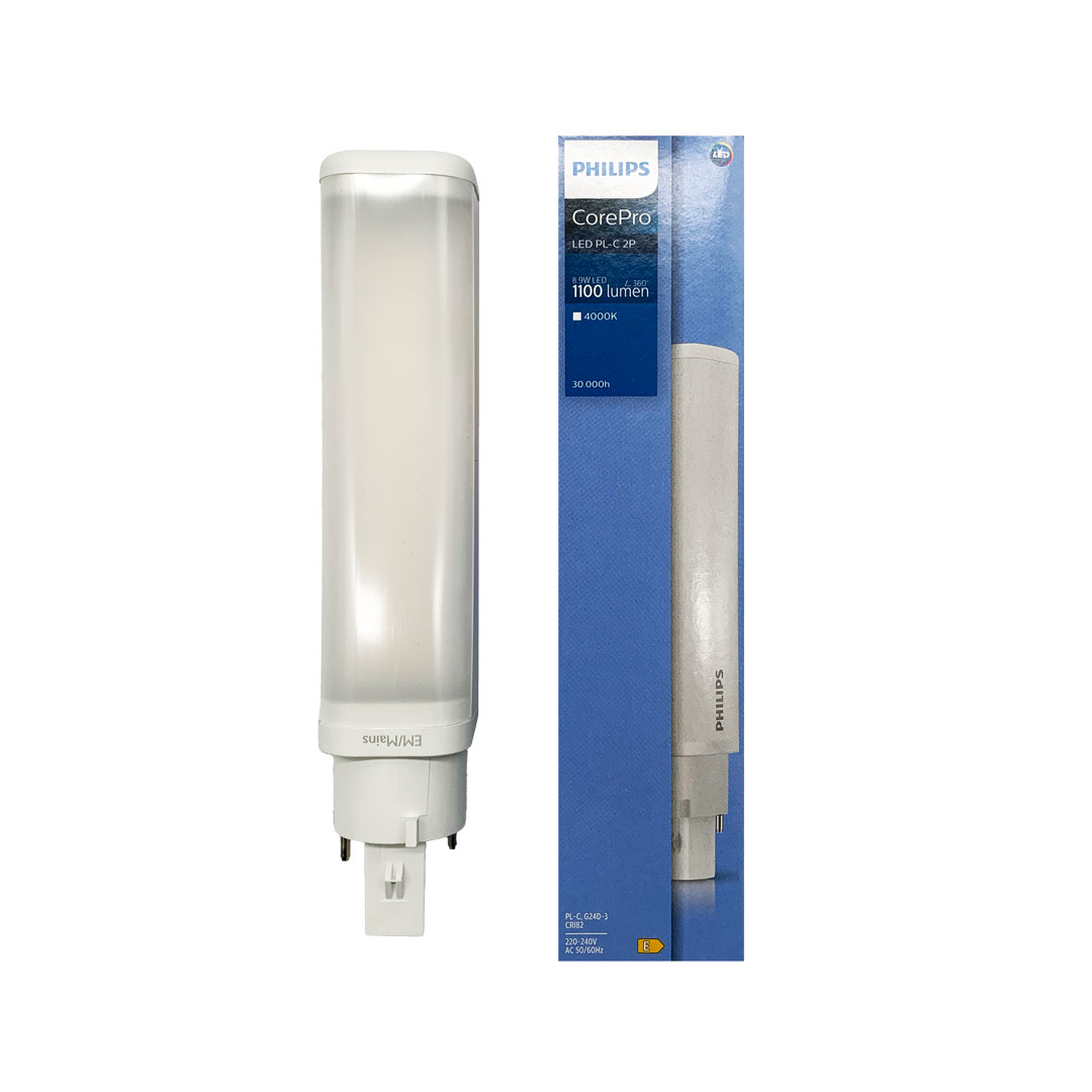PL-C LED 8.9W 840 G24D-3 PHILIPS | Sostitutiva 26W