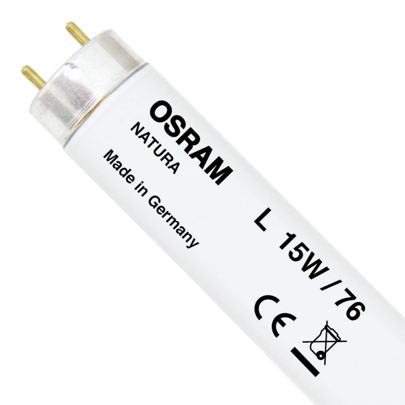 Tubo Fluorescente Neon T8 15W 76 Natura OSRAM